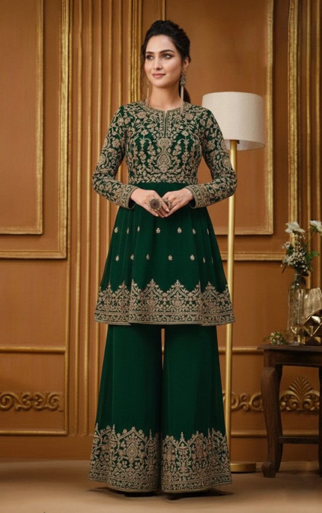 Camel Yellow Jamawar Angrakha